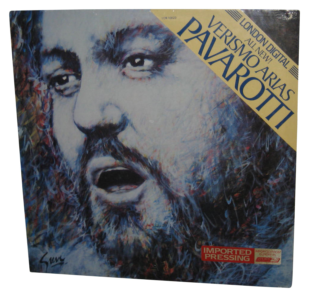 Verismo Arias Pavarotti London Digital (1980) Music Vinyl Record