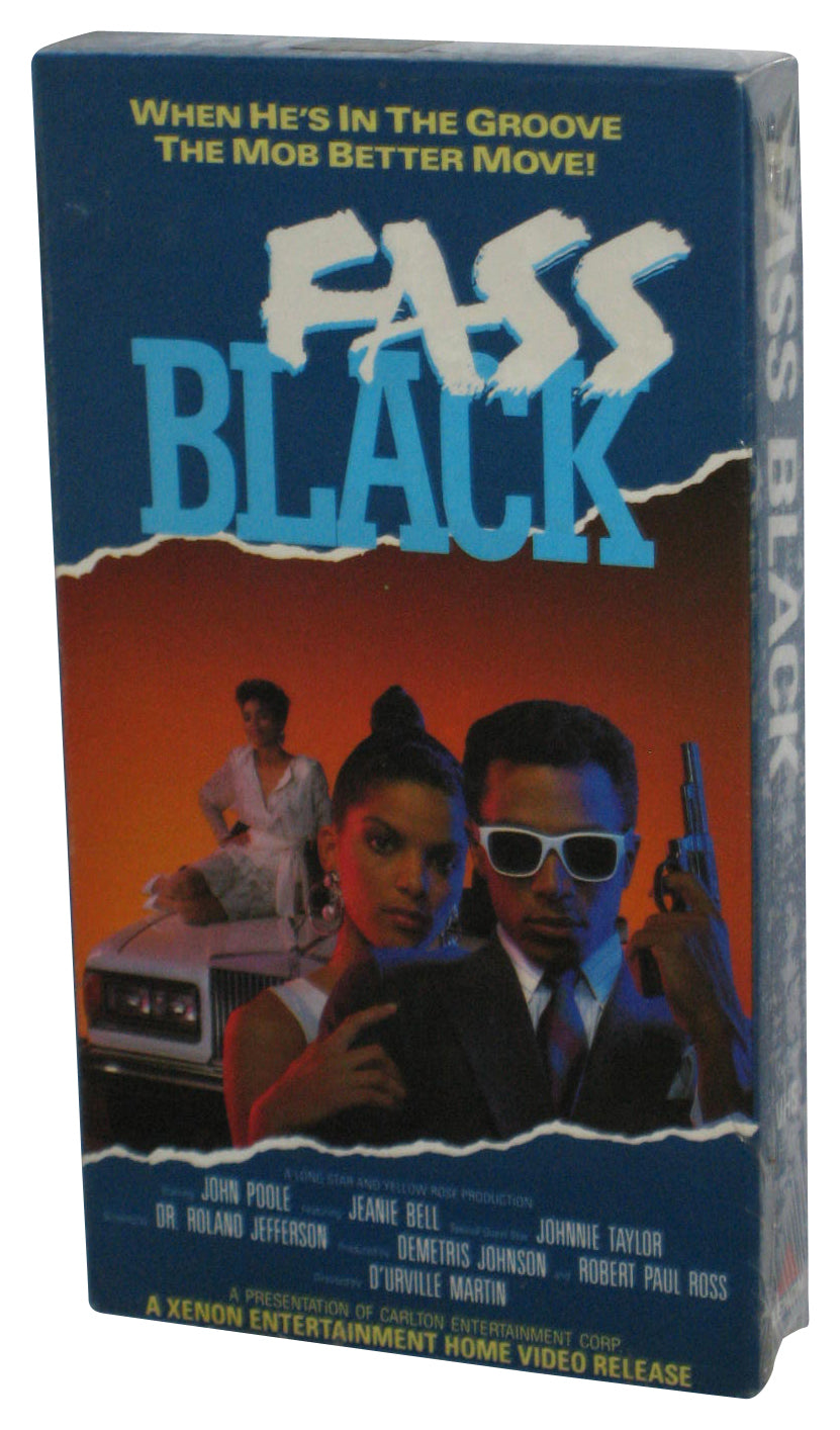 Fass Black Xenon (1988) Home Video VHS Tape