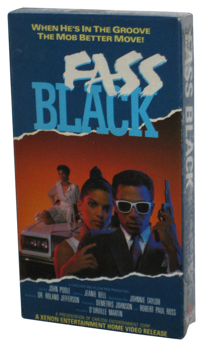 Fass Black Xenon (1988) Home Video VHS Tape