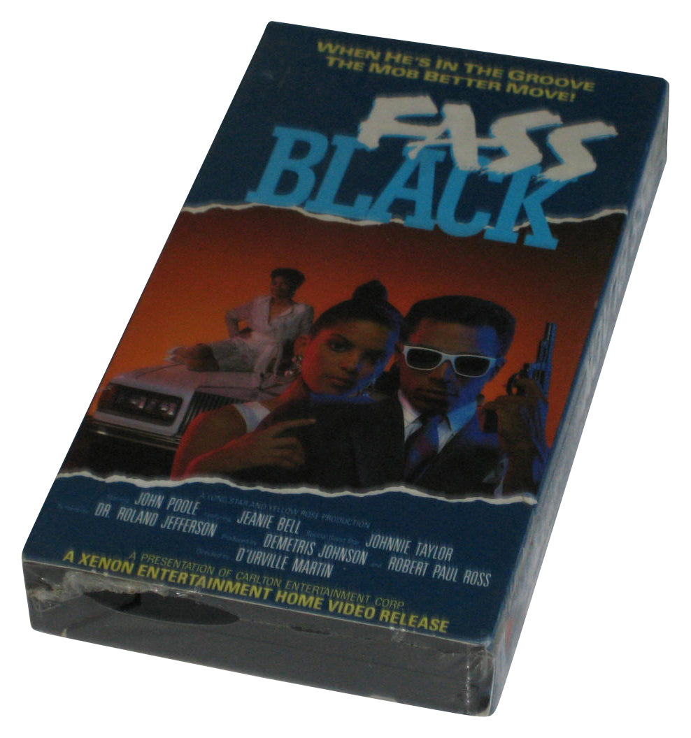 Fass Black Xenon (1988) Home Video VHS Tape