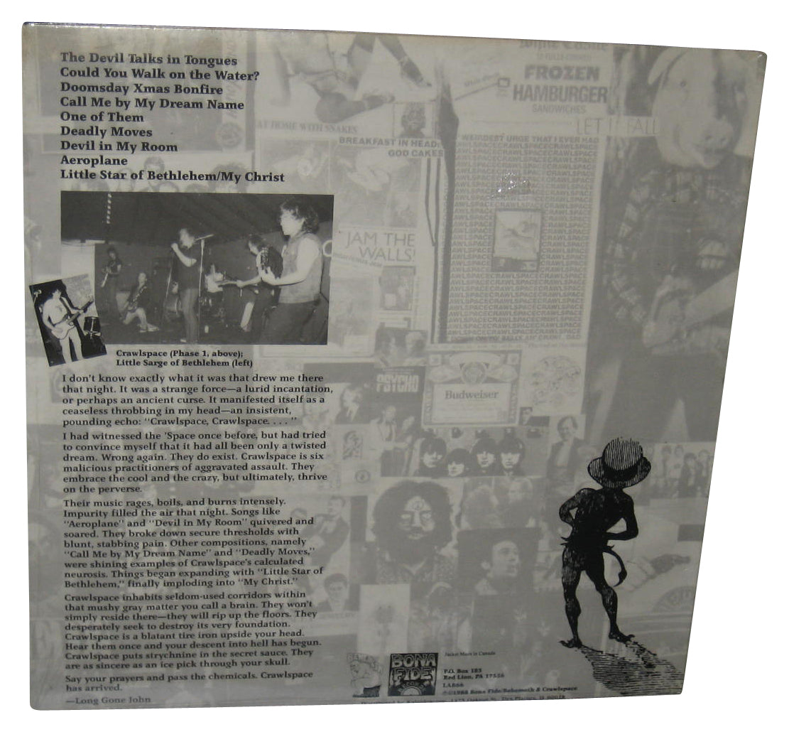 Crawlspace In The Gospel Zone (1988) Music LP Vinyl Record