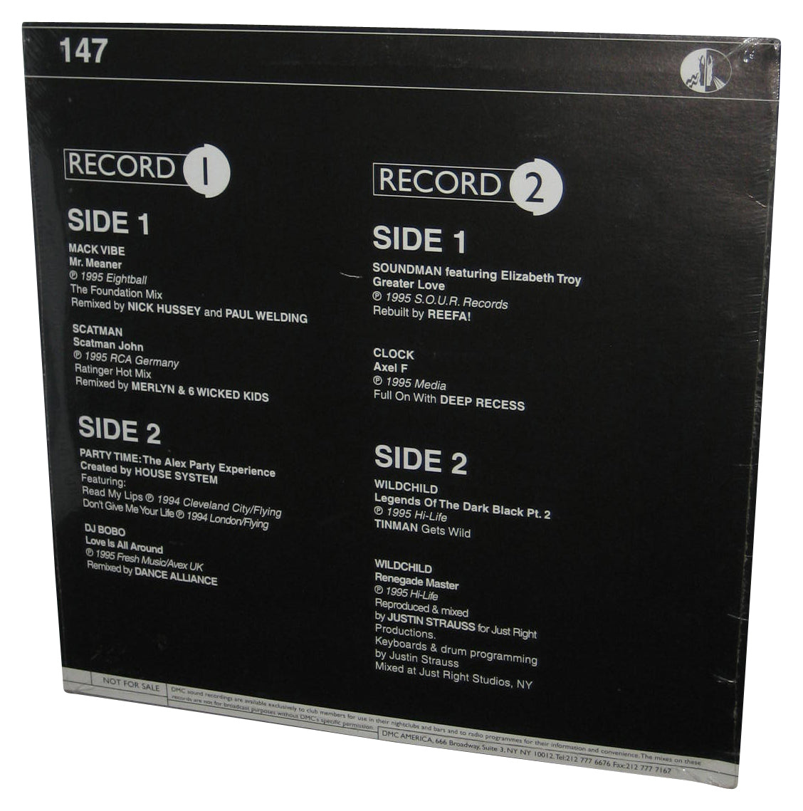 Remix Culture 147 DMC Strictly For D.J.s Only Music LP Vinyl Record