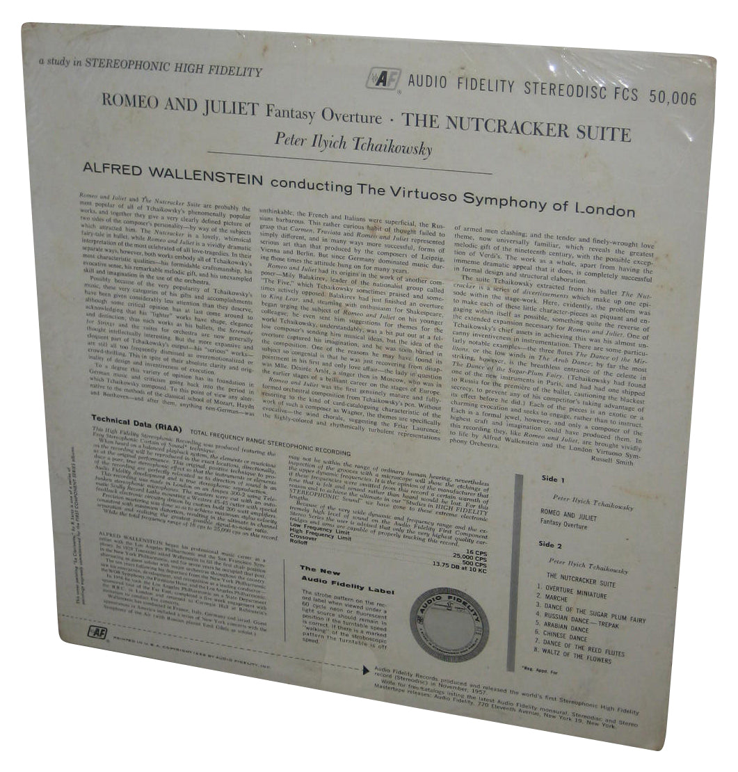 Tchaikoswky Romeo And Juliet Overture Nutcracker Suite Music LP Vinyl Record