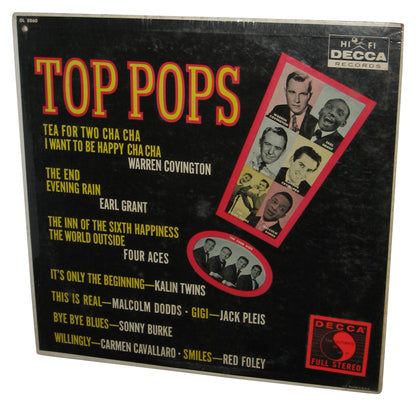 Top Pops Decca Music LP Vinyl Record DL 8860