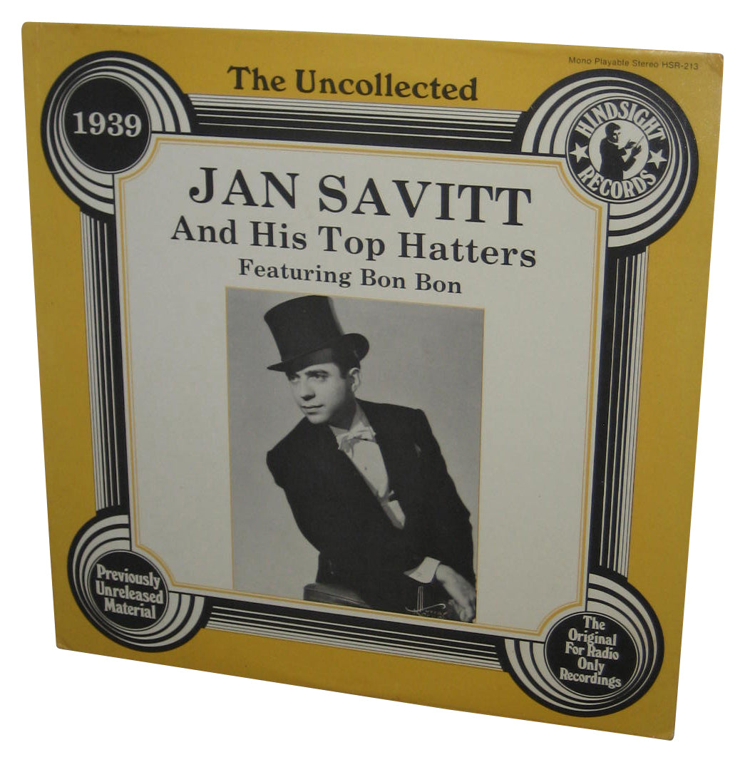 The Uncollected 1939 Jan Savitt And His Top Hatters Music LP Vinyl Record