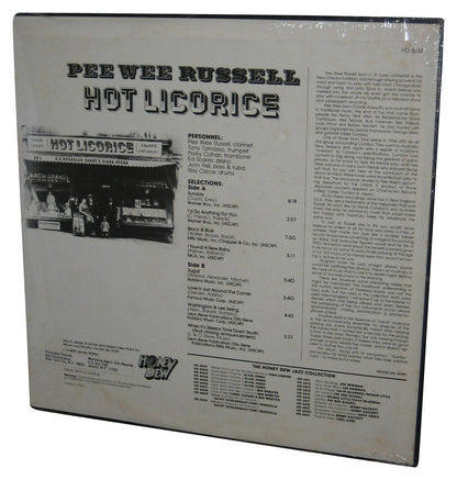 Pee Wee Russell Hot Licorice (1977) Music LP Vinyl Record