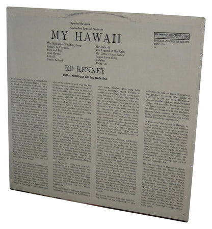 My Hawaii Ed Kenney Luther Henderson & His Orchestra LP Vinyl Record CS 8142