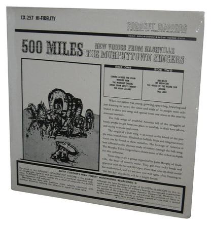 500 Miles The Murphy Town Singers Coronet LP Vinyl Record