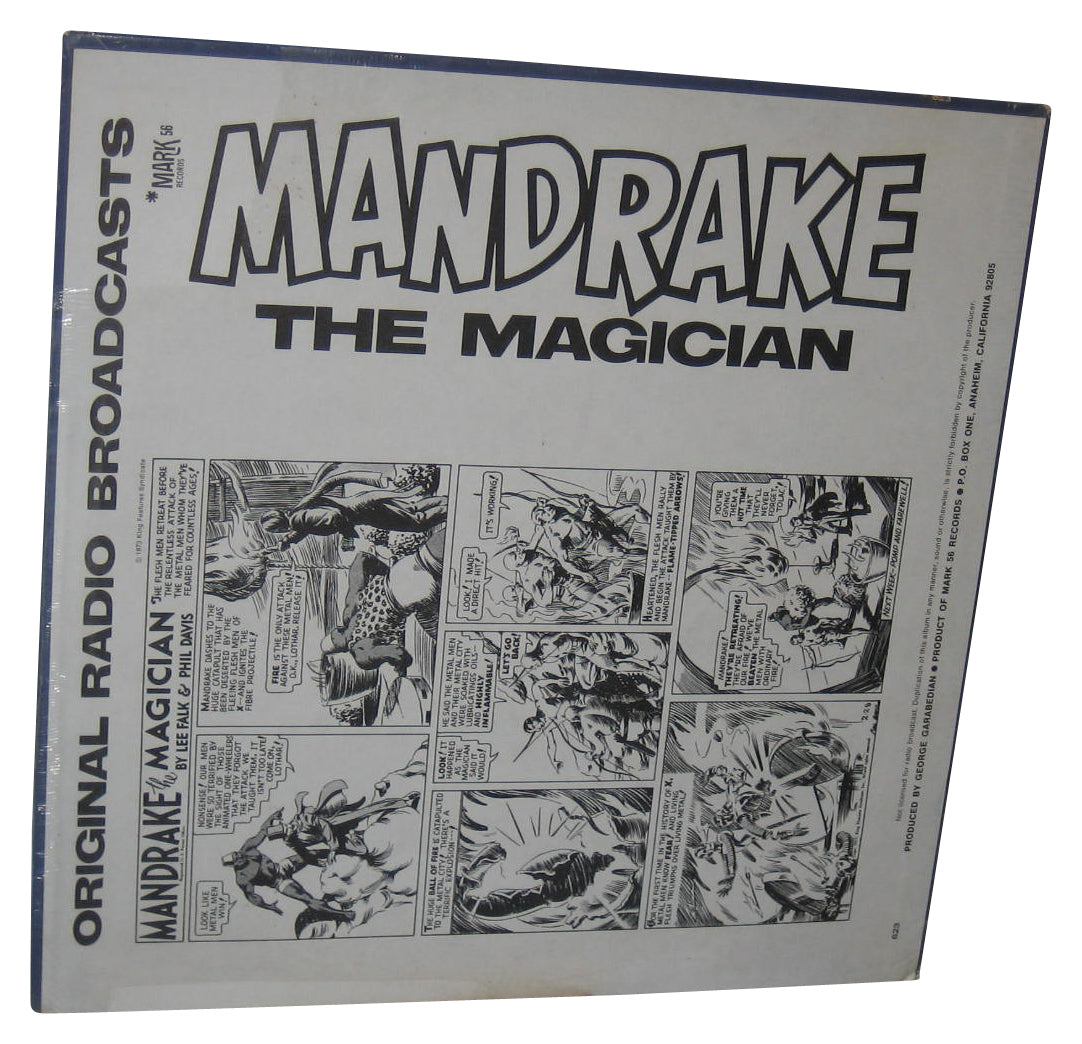 Mandrake The Magician Original Radio Broadcasts Music LP Vinyl Record