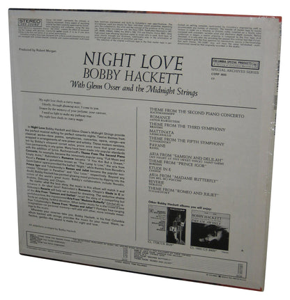 Night Love Bobby Hackett Music LP Vinyl Record CS 8695 w/ Glenn Osser & The Midnight Strings