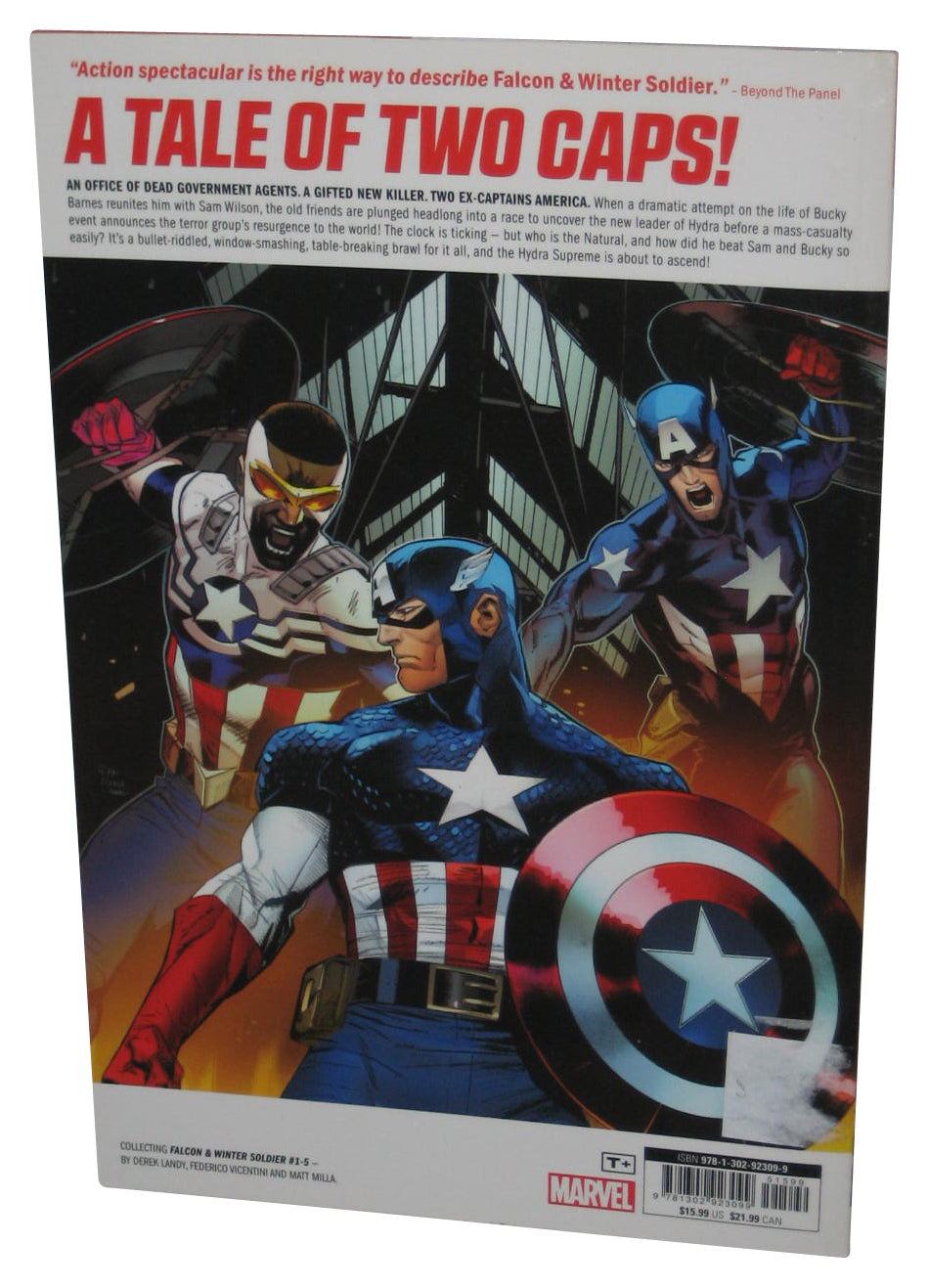 Marvel Falcon & Winter Soldier Cut Off One Head (2021) Paperback Book