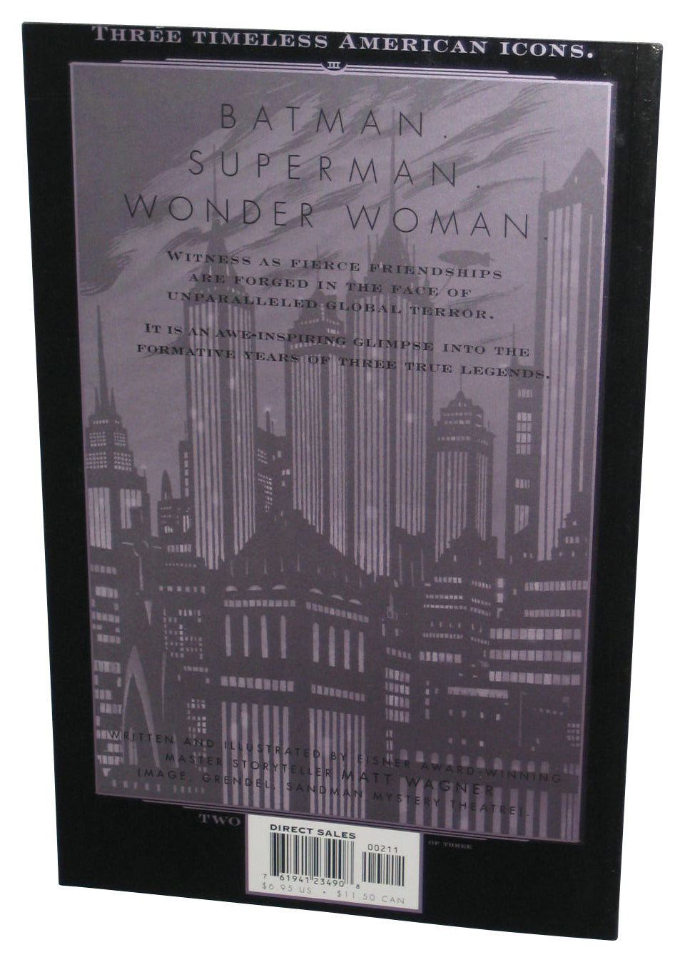 DC Comics Superman Batman Wonder Woman Trinity Vol. 2 (2003) Paperback Book - (Matt Wagner)