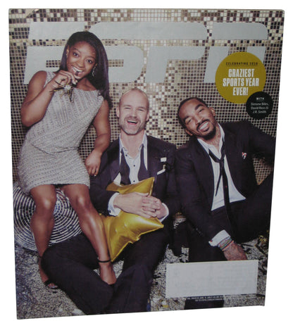 ESPN December 26 2016 / Jan 2 2017 Magazine Book - (Simone Biles, David Ross & JR Smith Cover)