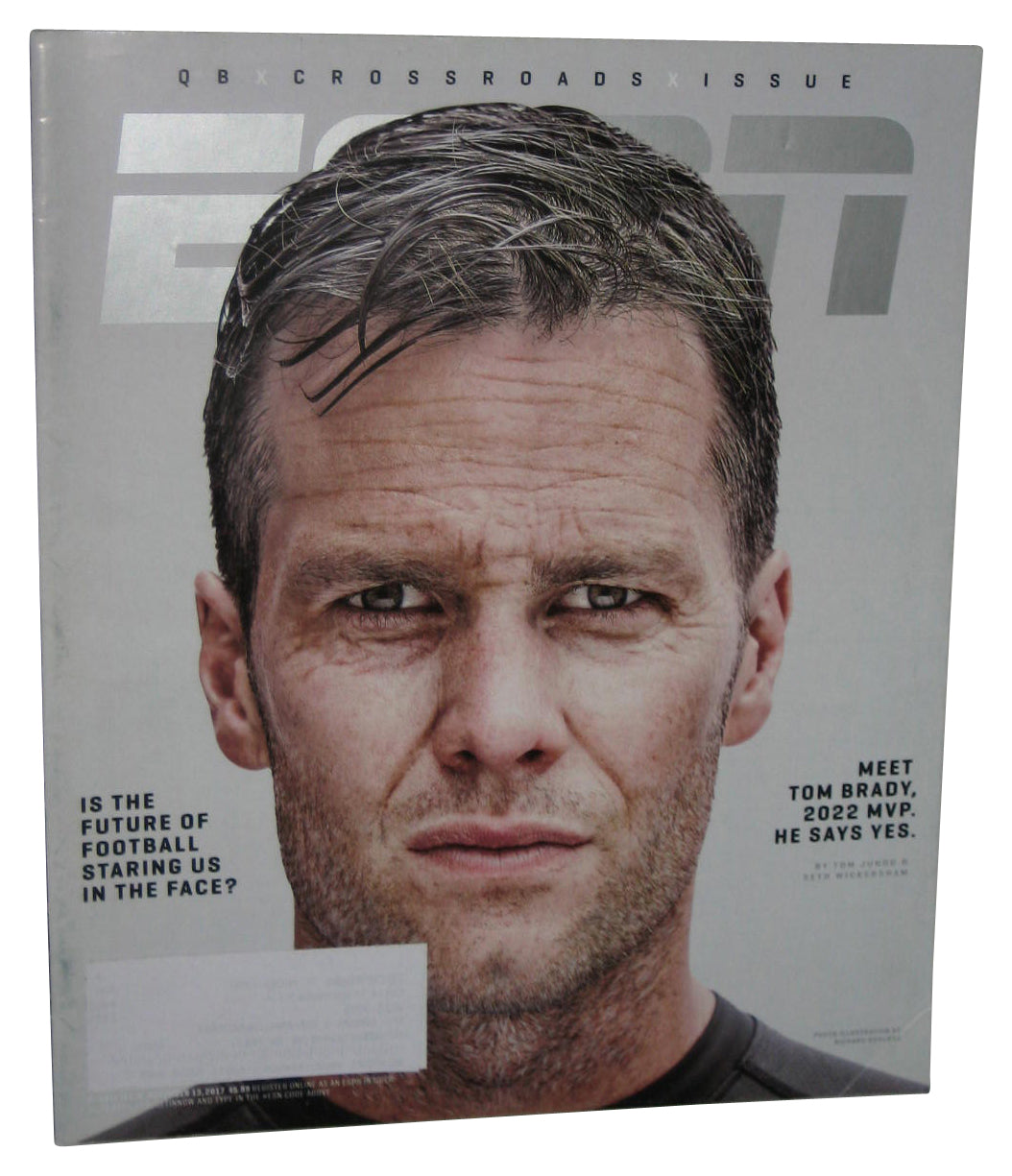 ESPN November 13 2017 QBX Crossroads Magazine Book - (Tom Brady Cover)
