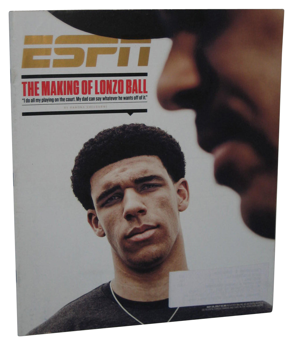 ESPN May 29 2017 Magazine Book - (The Making of Lonzo Ball Cover)