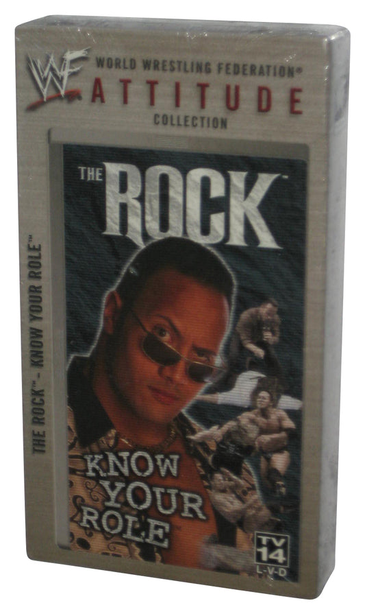 WWF The Rock Know Your Role (1999) Wrestling WWE VHS Tape