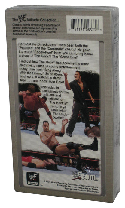 WWF The Rock Know Your Role (1999) Wrestling WWE VHS Tape
