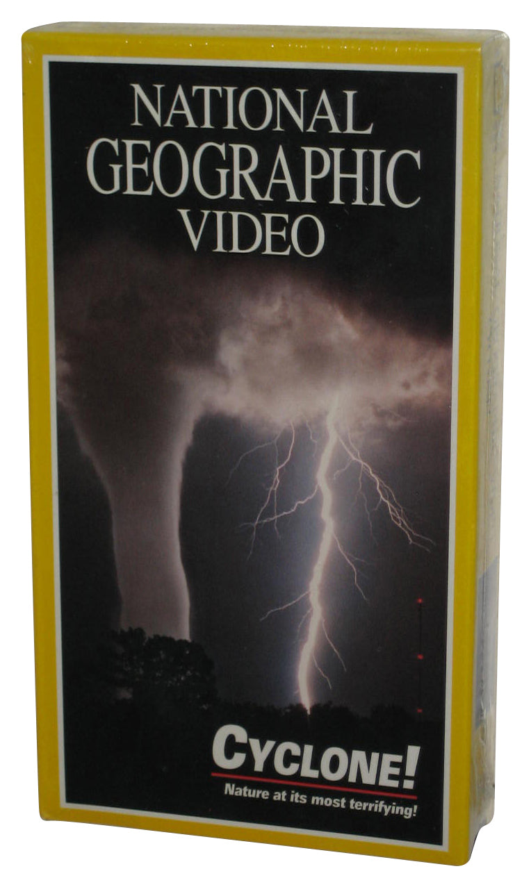 National Geographic (1995) Cyclone! Video VHS Tape