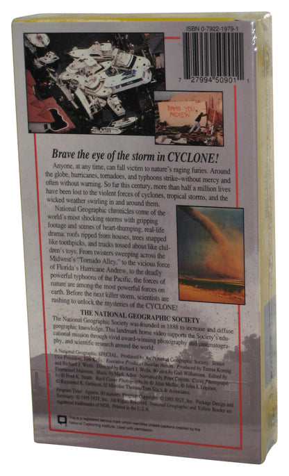 National Geographic (1995) Cyclone! Video VHS Tape