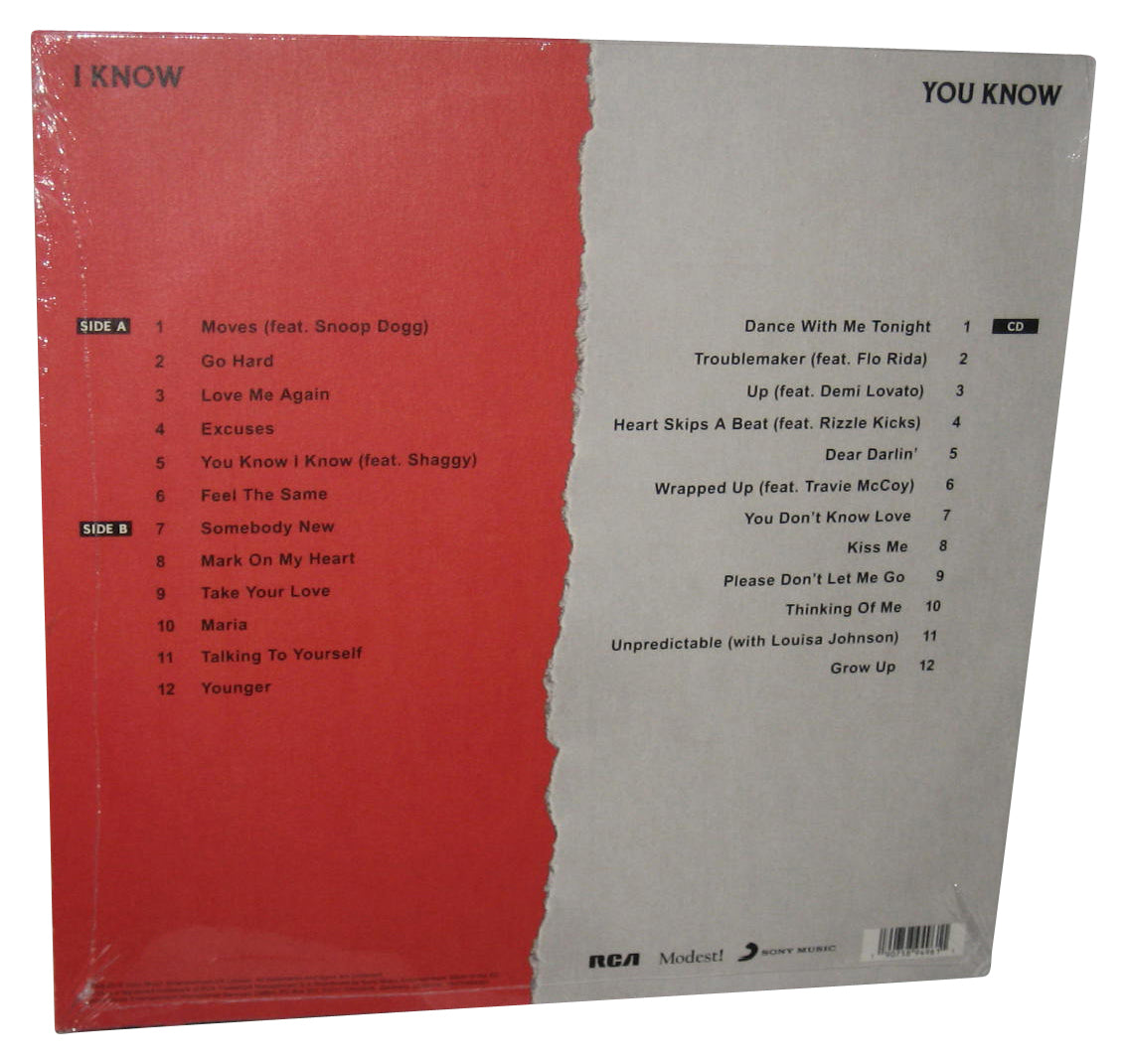 Olly Murs You Know I Know (2018) Sony Music LP Vinyl Record