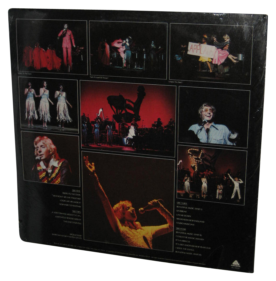 Barry Manilow Live (1977) Music LP Vinyl Record