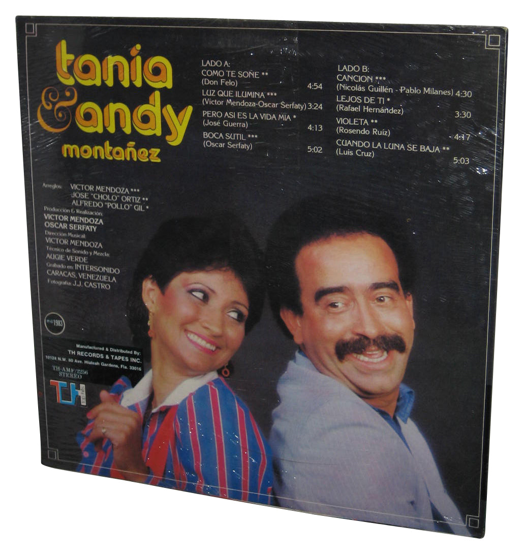 Tania & Andy Montanez Music LP Vinyl Record