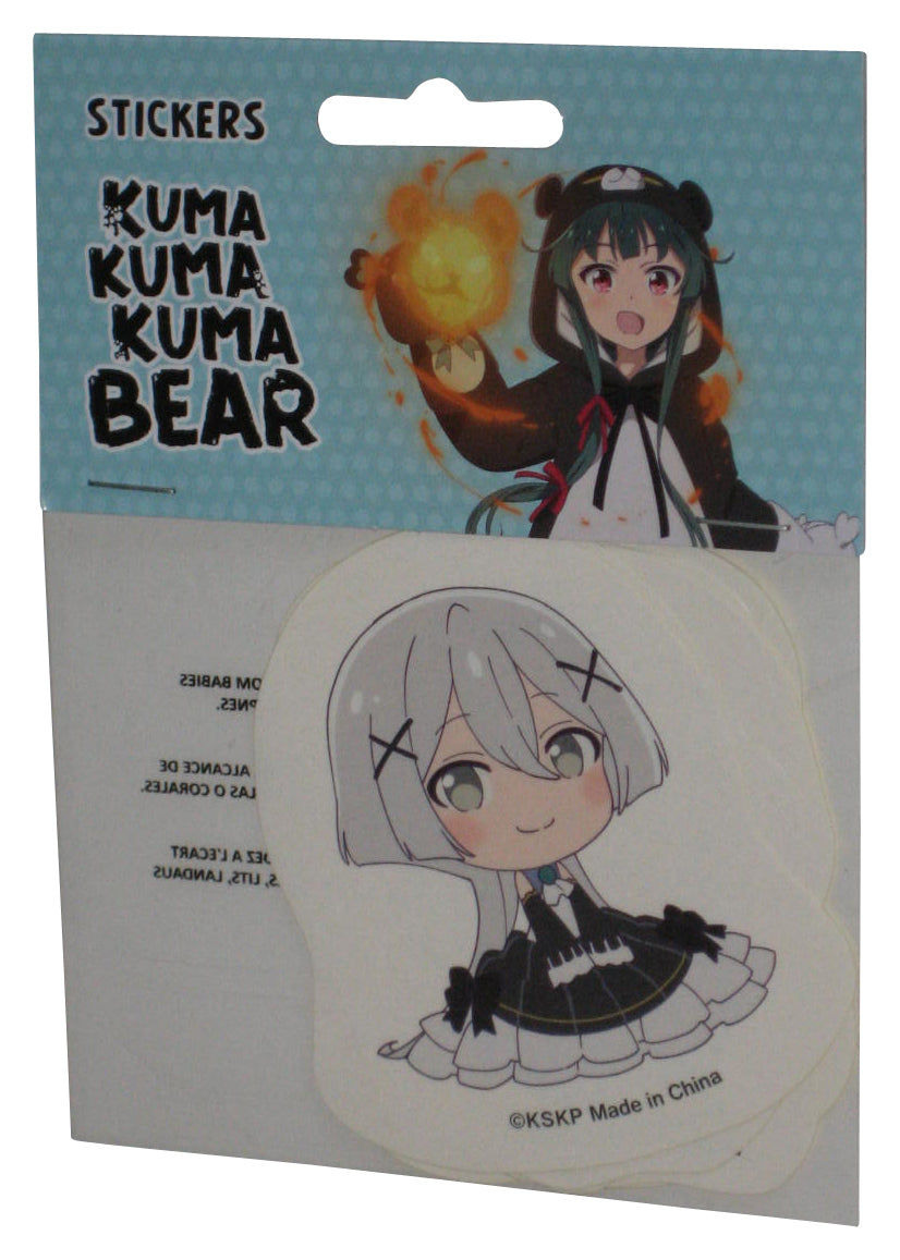 Kuma Kuma Kuma Bear Die-Cut Anime Sticker Pack GE-52031