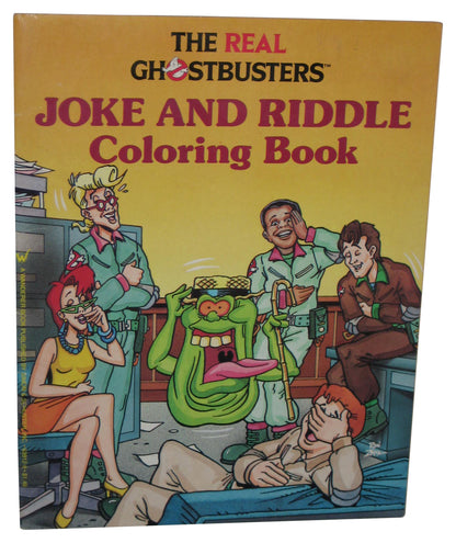 The Real Ghostbusters (1987) Joke And Riddle Wanderer Coloring Book