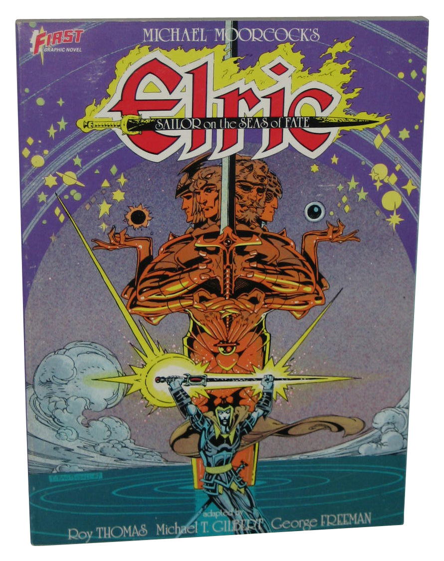Elric Sailor on The Seas of Fate (1987) First Graphic Novel Paperback Book
