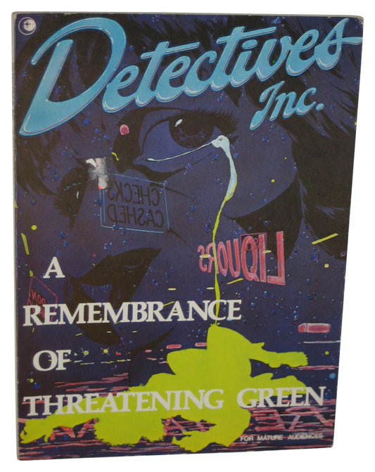 Detectives Inc. A Rememrance of Threatening Green (1980) Paperback Book