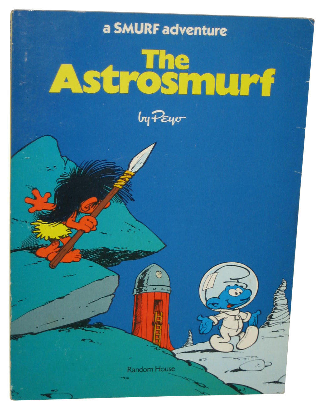 A Smurf Adventure The Astrosmurf Peyo (1979) Random House Paperback Book