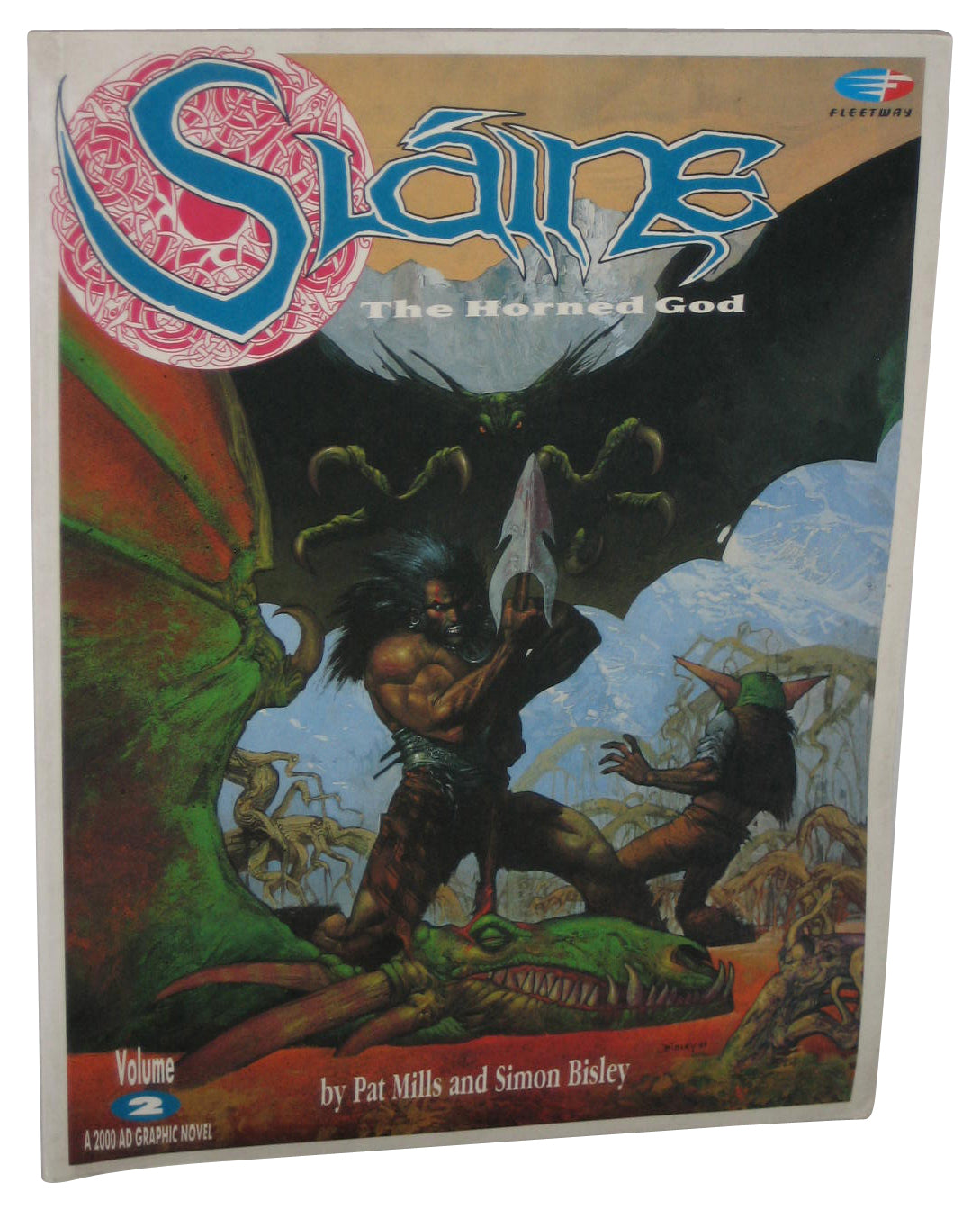 Slaine: The Horned God Vol. 2 (1990) Paperback Book