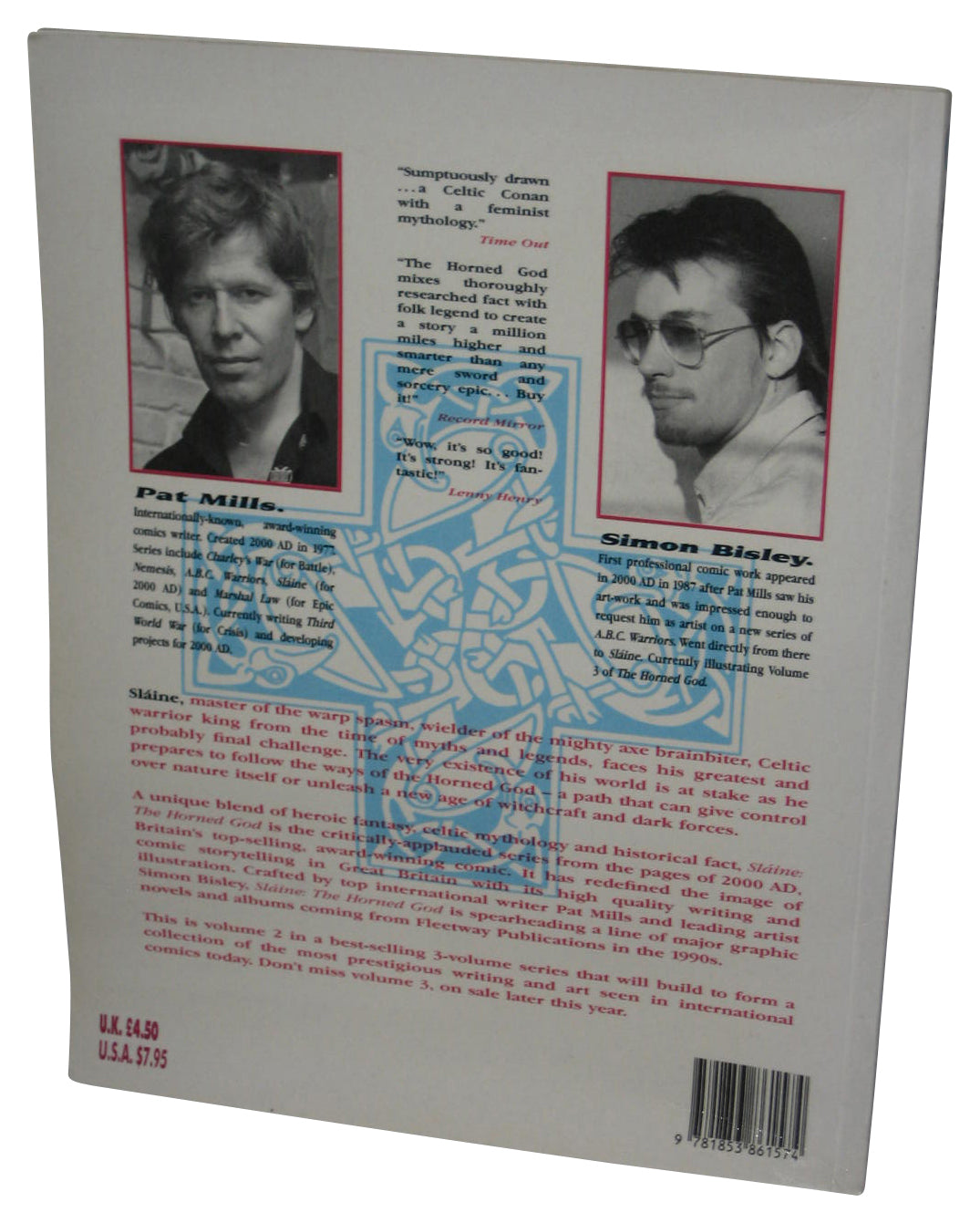 Slaine: The Horned God Vol. 2 (1990) Paperback Book