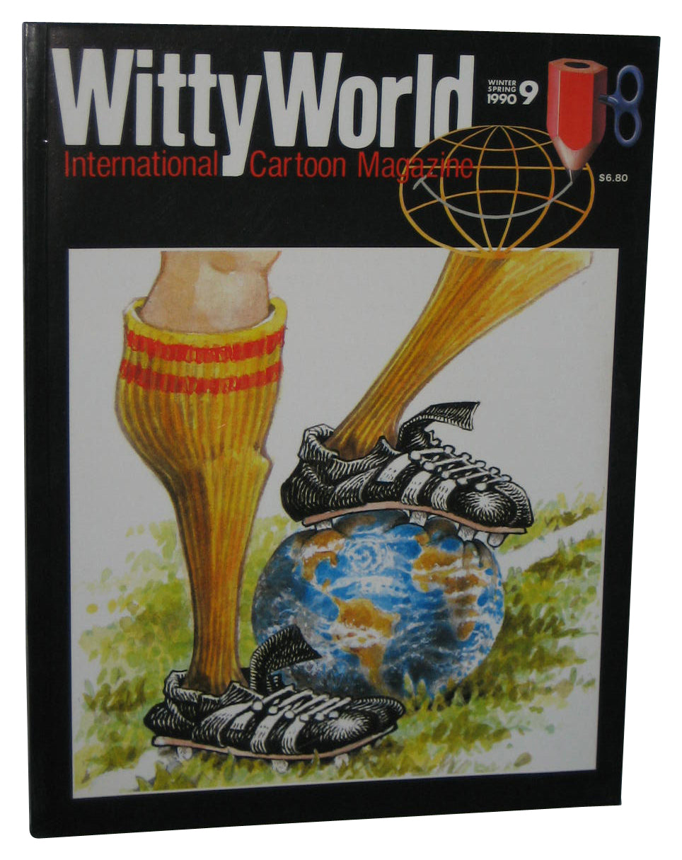 Witty World International Cartoon Winter Spring 1990 Magazine #9 Paperback Book