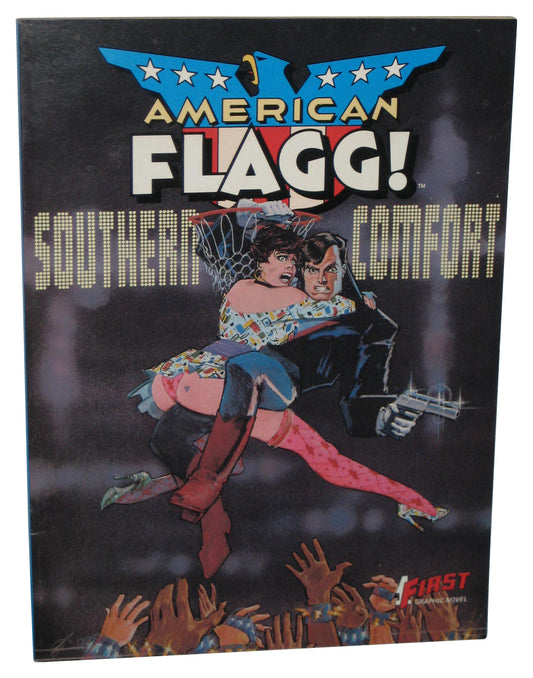 American Flag Southern Comfort (1987) First Graphic Novel Paperback Book