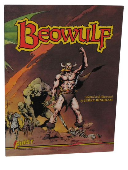 Beowulf (1987) First Graphic Novel Paperback Book - (Jerry Bingham)