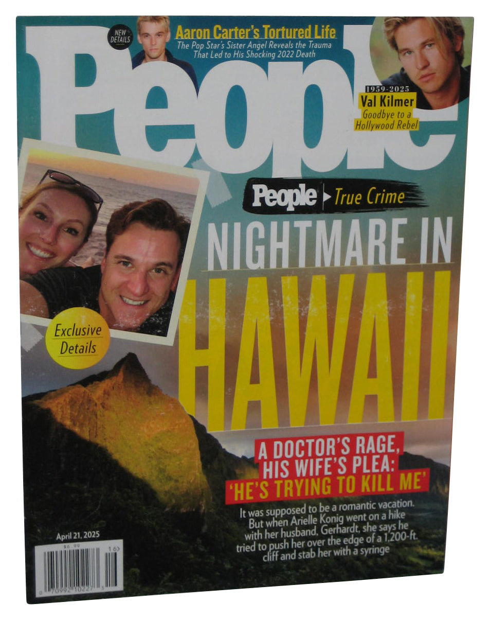People April 21 2025 Magazine Book - (Nightmare In Hawaii Cover)