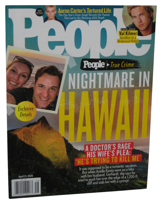 People April 21 2025 Magazine Book - (Nightmare In Hawaii Cover)
