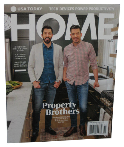 Home USA Today Property Brothers 2025 Magazine Book