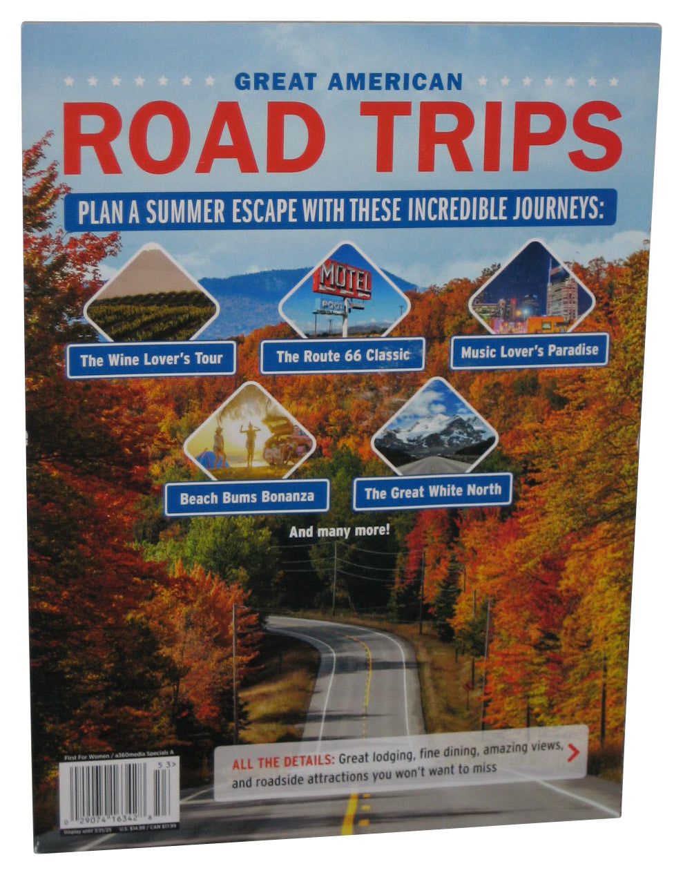 Great American Road Trips 2025 Magazine Book - (Plan A Summer Escape Cover)