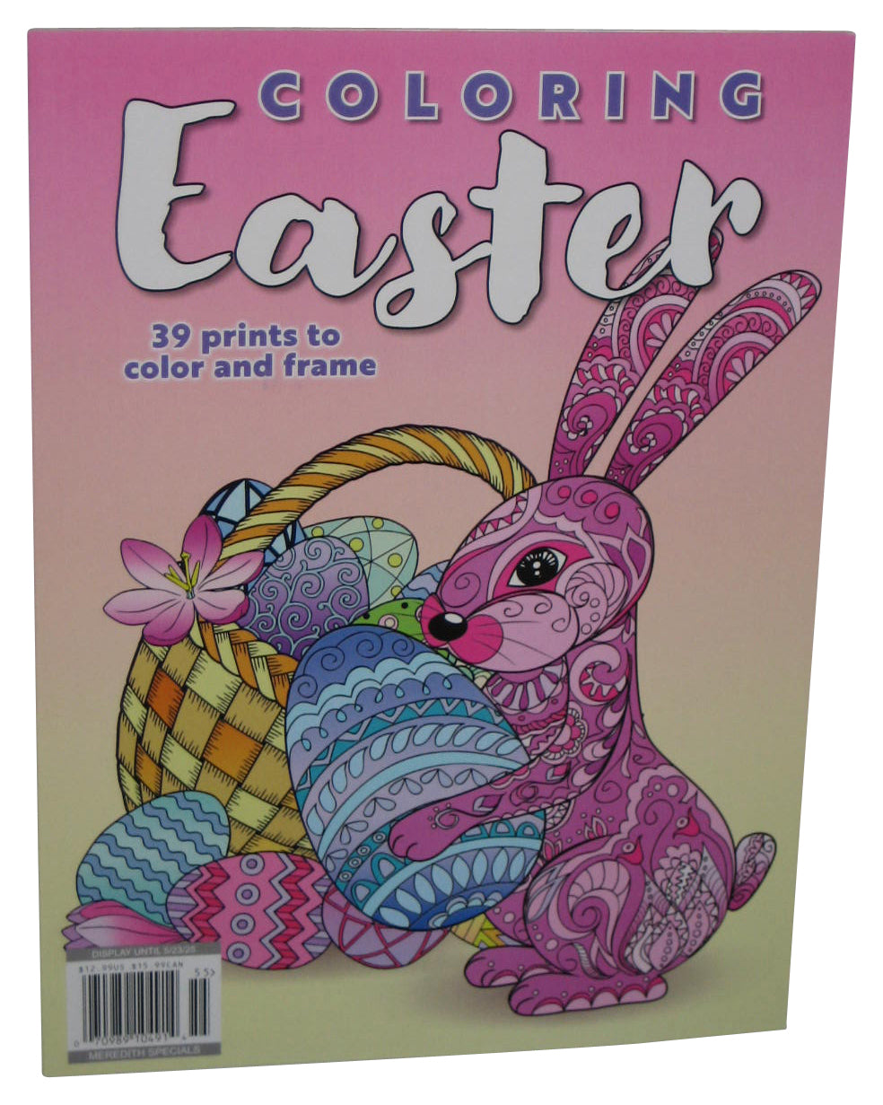 Coloring Easter 39 Prints To Color And Frame (2025) Paperback Book