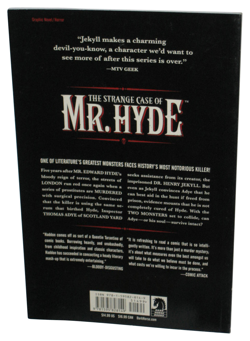 The Strange Case of Mr. Hyde (2012) Dark Horse Paperback Book