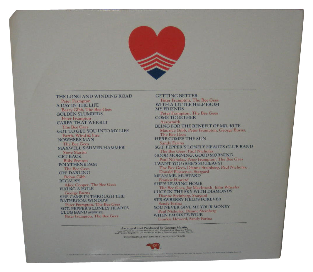 Sgt. Pepper's Lonely Hearts Club Band The Soundtrack Double LP Vinyl Record