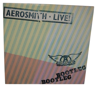 Aerosmith Live! Bootleg (1978) CBS Double LP Vinyl Record