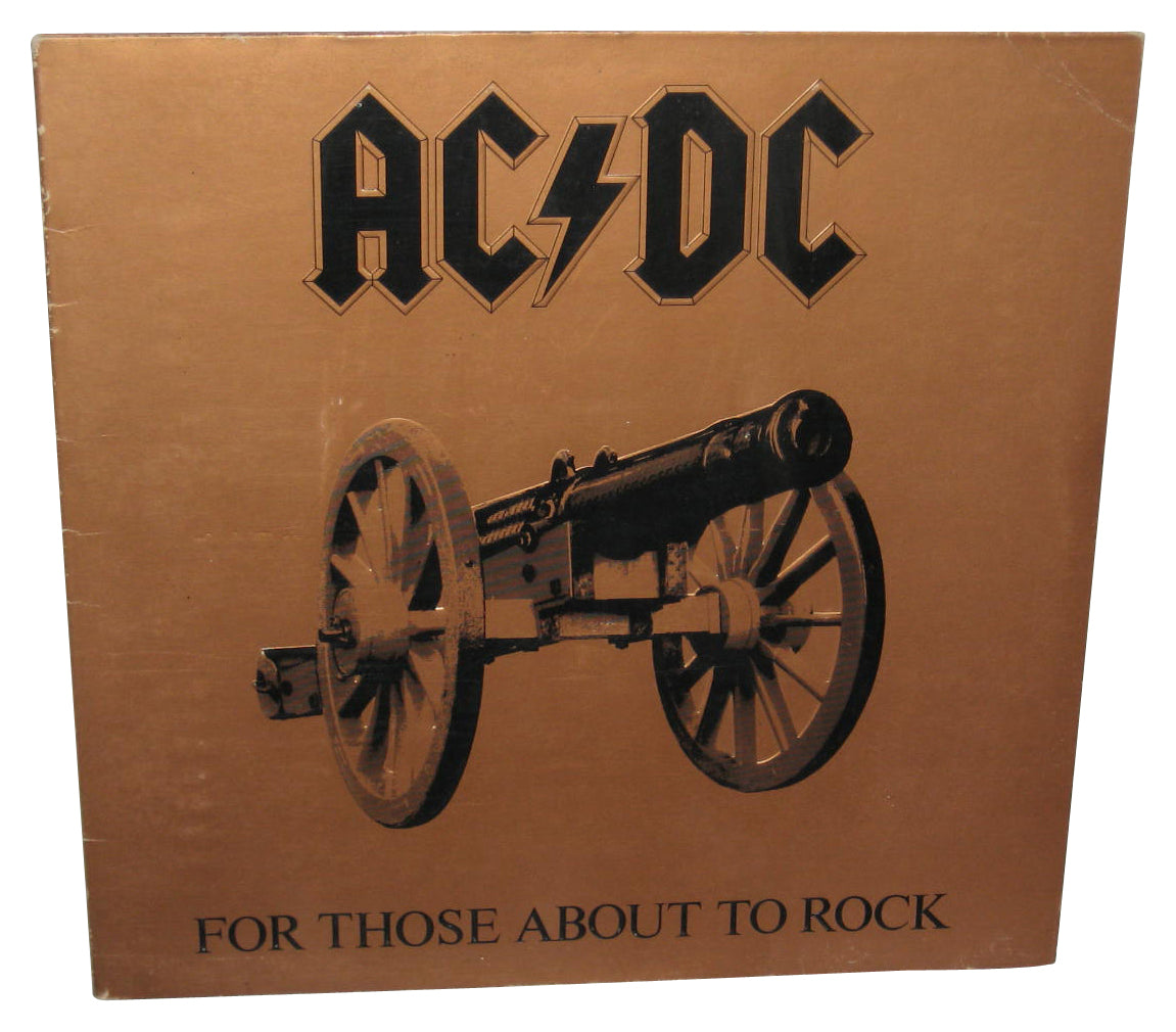 AC/DC For Those About To Rock (1981) Atlantic LP Vinyl Record