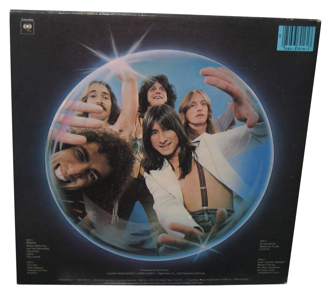 Journey Captured (1981) Music Double LP Vinyl Record w/ Poster