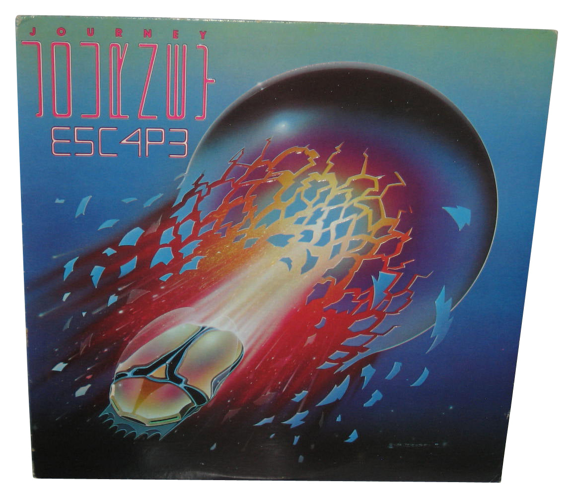 Journey Escape (1981) Music LP Vinyl Record