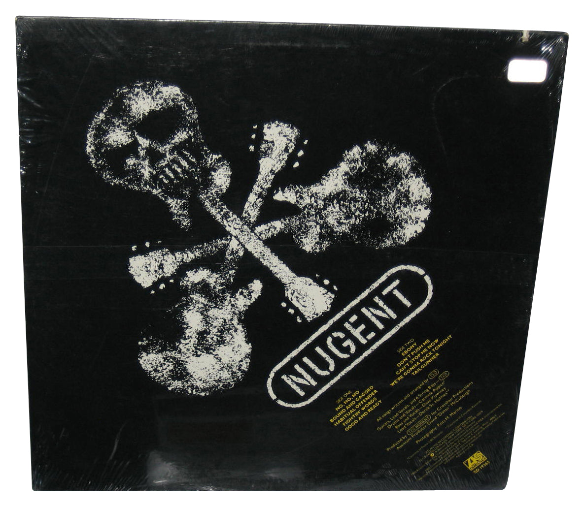 Ted Nugent (1982) Atlantic Music LP Vinyl Record