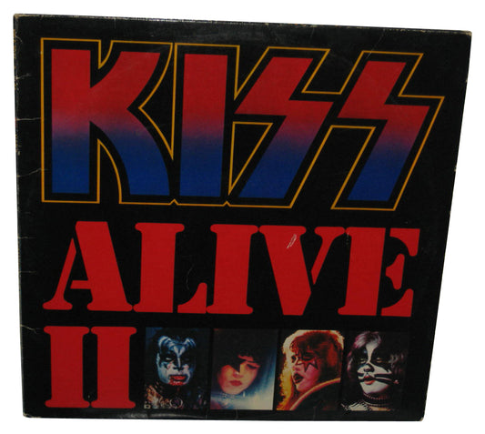 KISS Alive II Music Double LP Vinyl Record