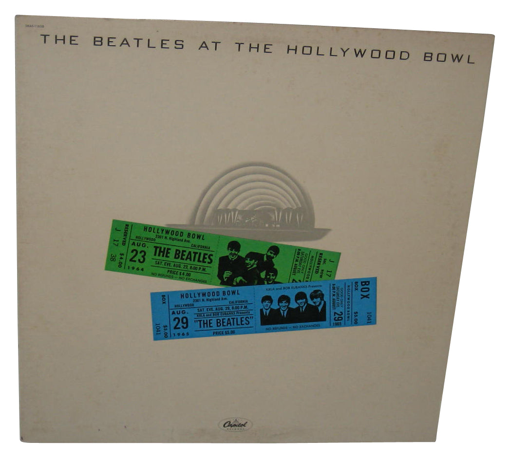 The Beatles At The Hollywood Bowl (1977) EMI Music LP Vinyl Record